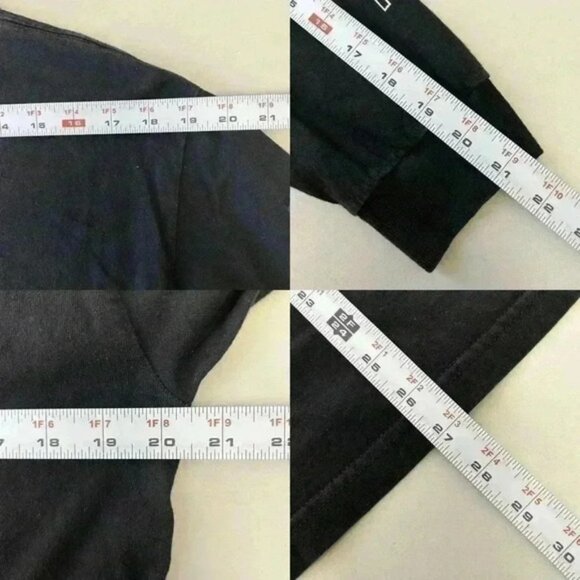 HUF Men’s World Tour Long Sleeve T Shirt Black Size Medium - Picture 14 of 16